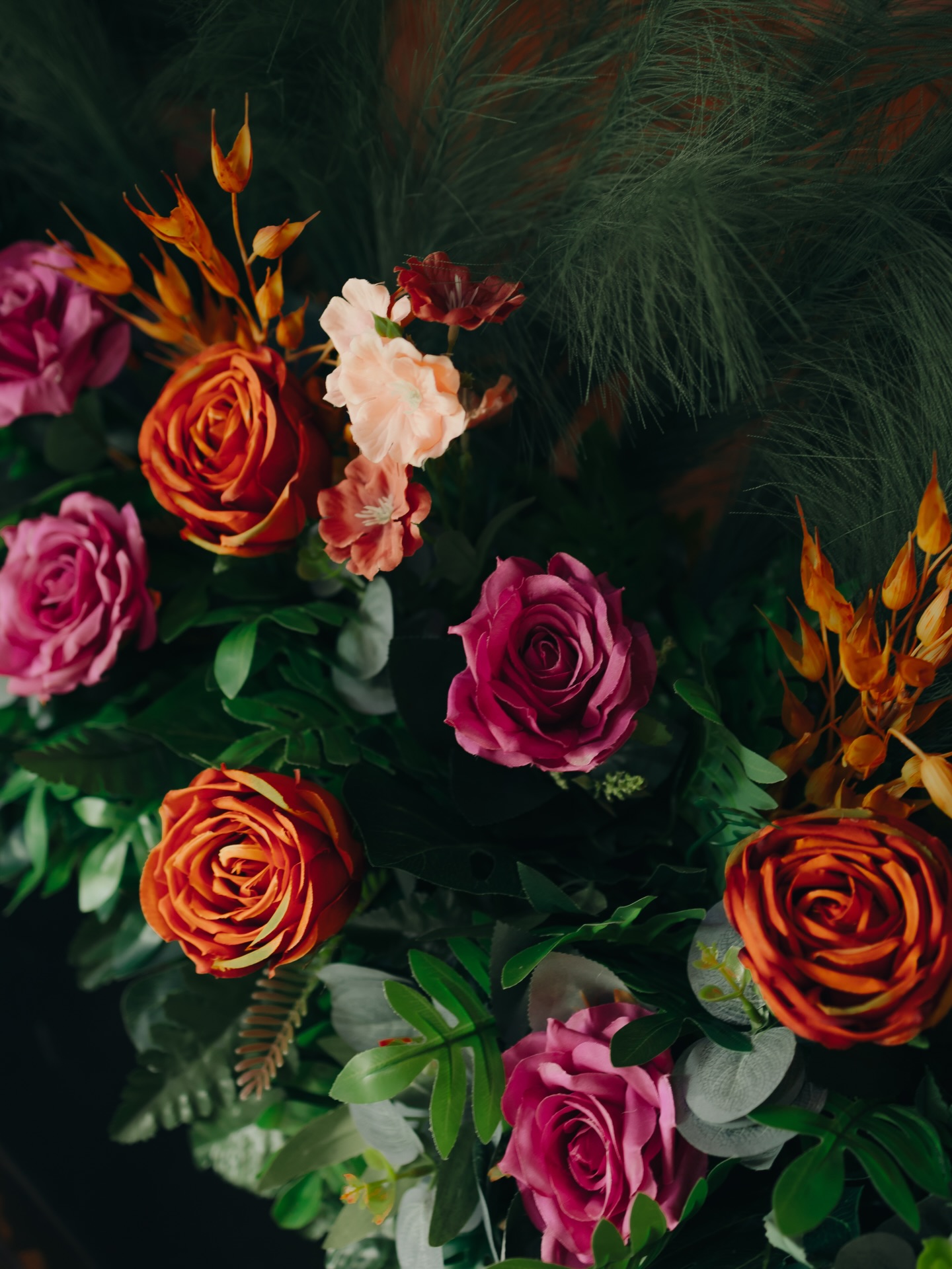 Arranjo de rosas